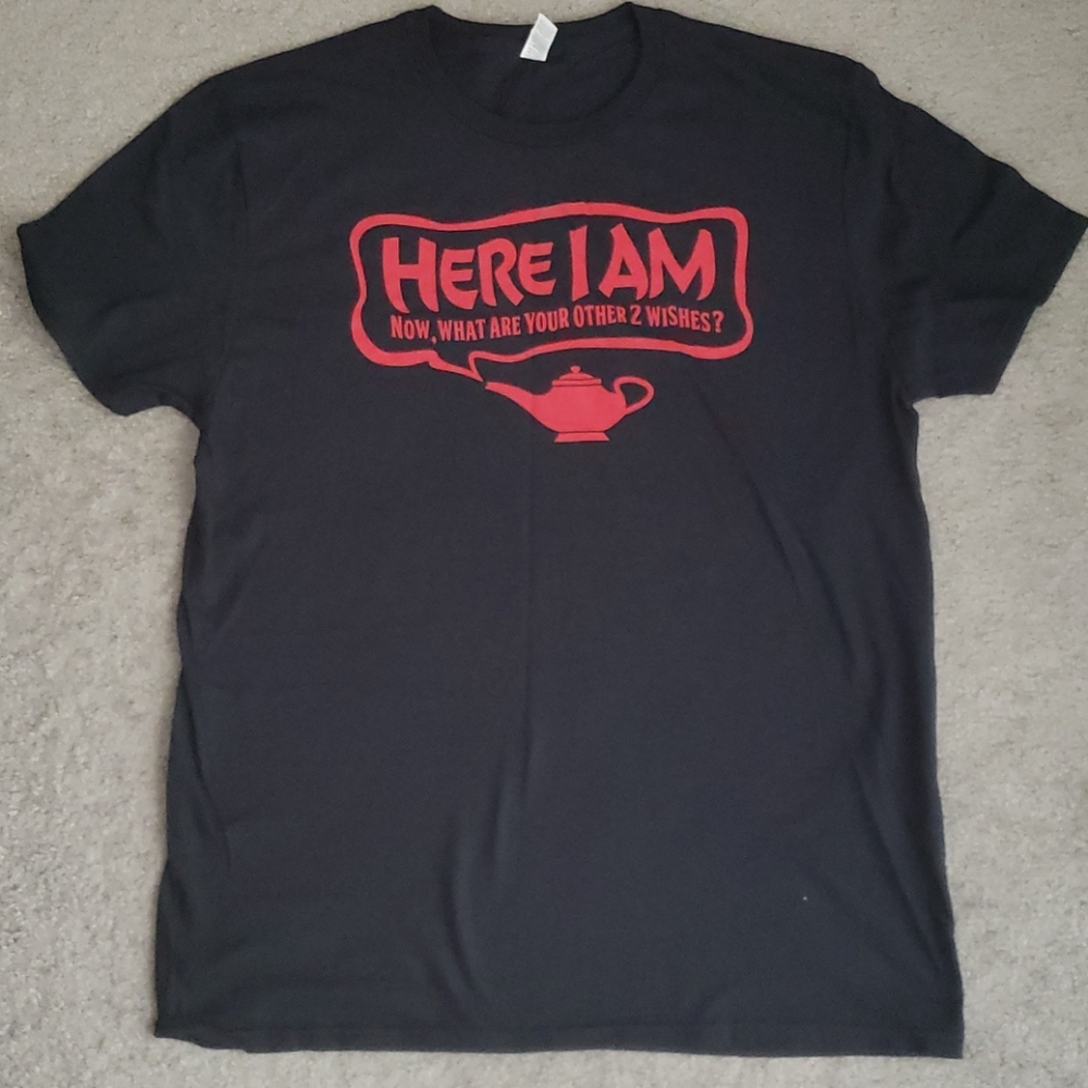 Genie Here I Am wish shirt unisex. NWOT - Picture 1 of 3